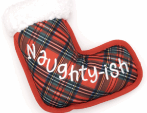 naughty or nice stocking toy